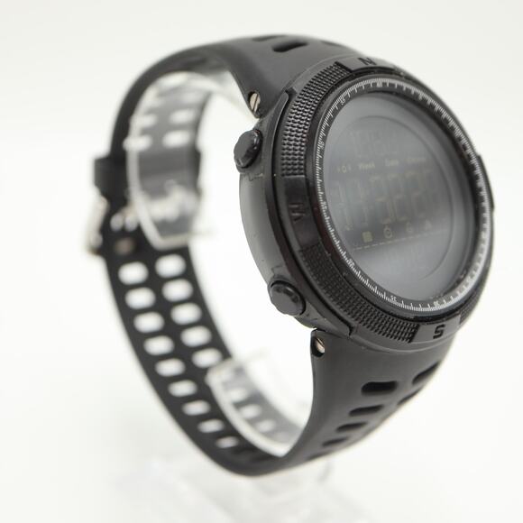 SKMEI Mens Jumbo 50mm Black Digital Sport Watch Alarm Chrono Timer w New Battery - Picture 7 of 14